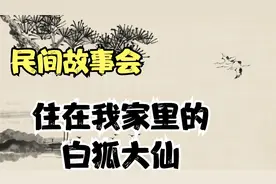 民间故事会：住在我家里的白狐大仙视频封面