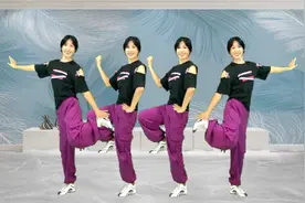 阿采健身操教学《夜色》简单几个动作，加速瘦身，狂瘦20斤视频封面