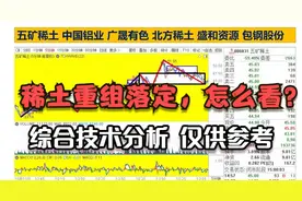 中国铝业 五矿稀土重组落定 北方稀土 盛和资源 包钢广晟怎么看？视频封面