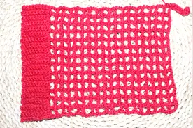 几分钟学会编织三万三围巾