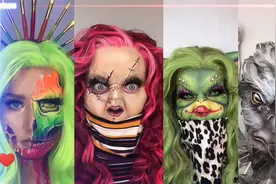 盘点整容级仿妆，怎么有这么厉害的仿妆术，太精彩了视频封面