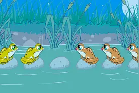 游戏技能提升：青蛙跳游戏的方法，不掌握规则，很难完成