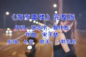 全网最好听的版本一颗狼星《海市蜃楼》，歌词写的太好了！