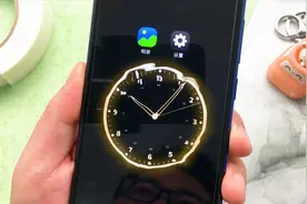 教你设置手机水滴时钟，锁屏也可以看时间，触碰还有水波纹效果！