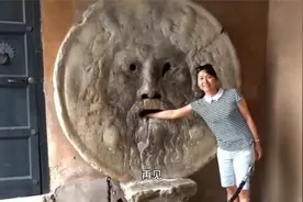 罗马古老的“测谎仪”，撒谎的人手会被咬，但每个游客仅限2分钟视频封面