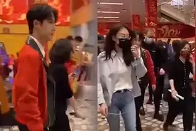 王一博央视元宵会路透曝光，身穿红火，由保镖护送疾步穿过密集区视频封面