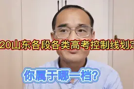 2020年山东高考各类各段控制分数线划定，快来看看！学浪计划视频封面