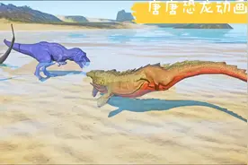 恐龙战斗场-霸王龙水下战力爆表视频封面