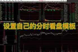 设置自己的通达信分时看盘模板视频封面