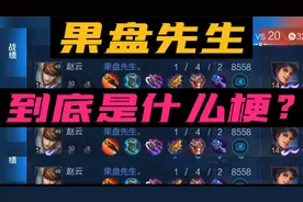 果盘先生到底是什么梗他的赵云是怎么刷经济的最后赢了吗？完整版