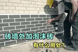 为什么德国人盖房子要在砖墙外加一层模型泡沫砖？有什么用处呢？视频封面