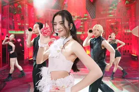 如花瓣随风飘散！230416 金智秀《FLOWER》一镜到底舞台 中韩双字