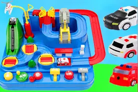 超好玩的汽车闯关大冒险玩具，多种闯关模式，小朋友爱玩