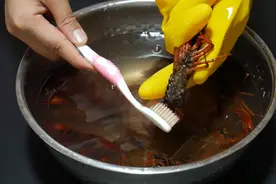 原来清洗小龙虾这么简单，水里多加两样东西，洗得又快又干净视频封面