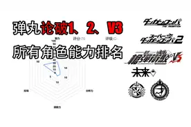 弹丸论破1、2、V3所有角色智力、智商、评分、评级、能力、排名