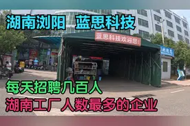 湖南工厂人数最多的企业，每天需要招聘几百人视频封面