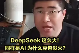 DeepSeek这么火！同样是AI，为什么豆包没火？