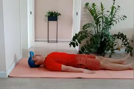 躺着就能瘦肚子，只坚持了一个月，小肚子没了，很简单视频封面