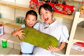 陪老婆开箱超大菠萝蜜，来一起揭秘20斤菠萝蜜能开出多少果肉