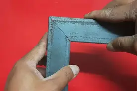 角铁如何快速切45度角，这种方法真是一绝，真的太实用了！