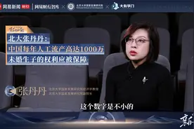 北大张丹丹：谈出生率，不要忽视人工流产超千万、单身生育合法化视频封面