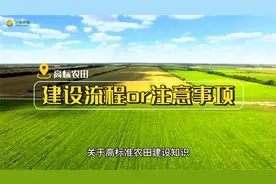 高标农田建设流程以及注意事项详解！视频封面