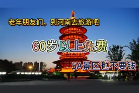老年朋友们，到河南去旅游吧，60岁以上免门票！视频封面