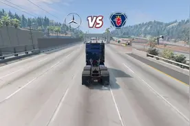 车祸模拟器：梅赛德斯Actros VS 斯堪尼亚R620