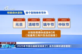2025年节假日最新安排来了！全方位解析请您查收！视频封面