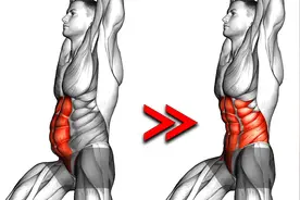 肚子克星，每天做平坦腹部，练出腹肌