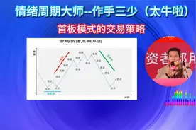 淘股吧嘉年华系列：情绪周期大师—作手三少（太牛啦），散户必修
