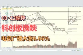 科创板小幅下跌，传媒板块全线上涨视频封面
