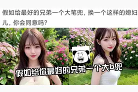 【沙雕网友神回复】打你兄弟一下换这样的女朋友你愿意吗？视频封面