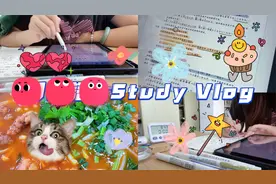 📚Study Vlog | 图书馆学习记录📝日常碎品分享🧩视频封面