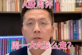 A股周评3月10日周一要跑吗？视频封面