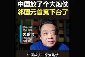 中国放了个大炮仗，邻国元首竟下台了视频封面