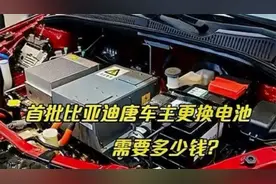 首批比亚迪车主换电池！大概需要多少钱？看完价格：车我不要了视频封面