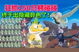 蛋仔派对神奇艾比：狂抓150只鳄碰碰 刷出隐藏异色黄金鳄碰碰！