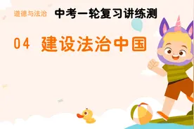 2025年中考道德与法治一轮复习 第四讲建设法治中国