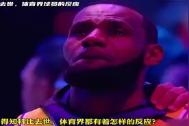 在得知科比去世后，整个体育界都有着怎样的反应视频封面