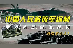 中国人民解放军编制：军、师、旅、团、营、连、排、班各有多少人视频封面