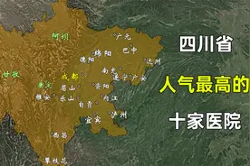 四川省人气比较旺的十家医院，都分布在哪些城市？视频封面