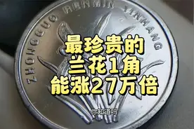 最珍贵的兰花1角，能翻27万倍，谁会有？视频封面