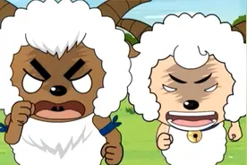 喜羊羊为美羊羊担心的脸都扭曲了，看来是真爱无疑啊！