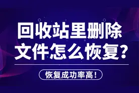 【数据恢复】回收站里删除的文件怎么恢复？数据恢复的简单方法！