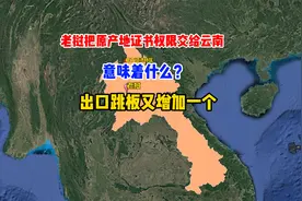 老挝把原产地证书权限交给云南，意味着什么？出口跳板又增加一个视频封面