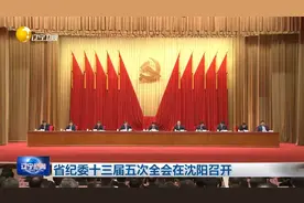 省纪委十三届五次全会在沈阳召开视频封面