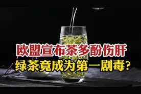 欧盟宣布茶多酚伤肝，绿茶竟成为第一“剧毒”？绿茶还能喝吗？视频封面