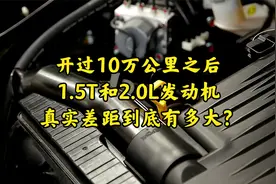 开过10万公里之后，1.5T和2.0L发动机的真实差距到底有多大？视频封面