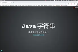 Java集合与IO流-String类